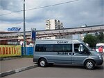 Бесплатный автобус Genser в пункт аренды автомобилей АрендаАвто-влж на ул.Добролюбова